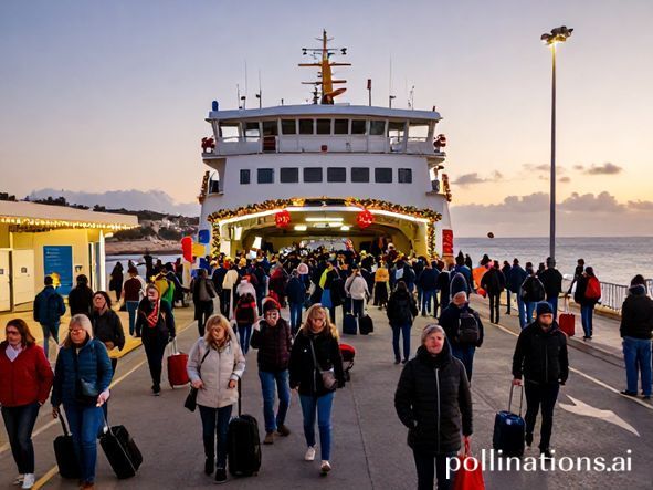 Malta Gozo New Year rush causes 'chaos' at Ċirkewwa
