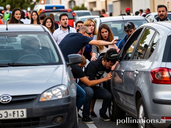 Malta Person trapped between two cars in Ċirkewwa, commuters face 'chaos'