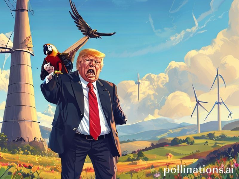 Malta Trump gets wrong country, wrong bird in windmill rant