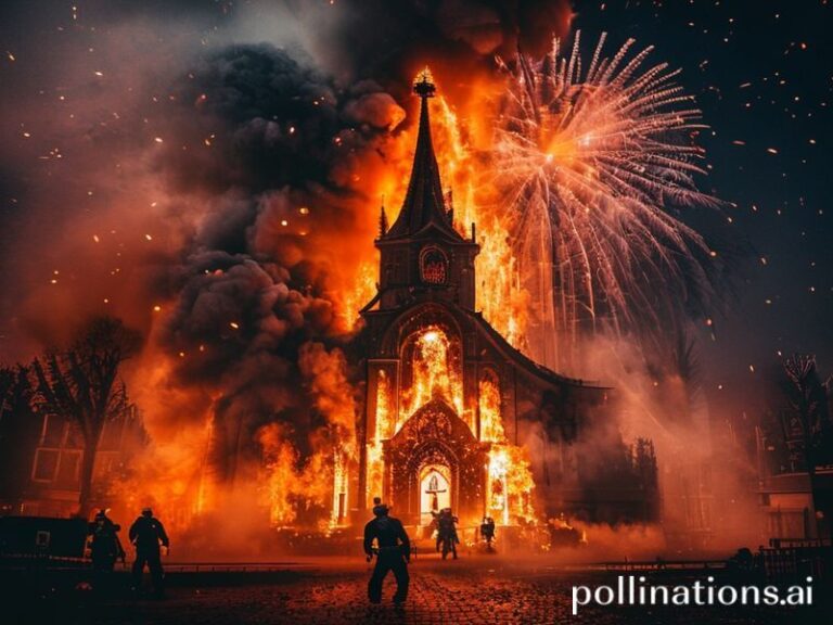 Malta Fire ravages Amsterdam church on 'unsettled' Dutch New Year