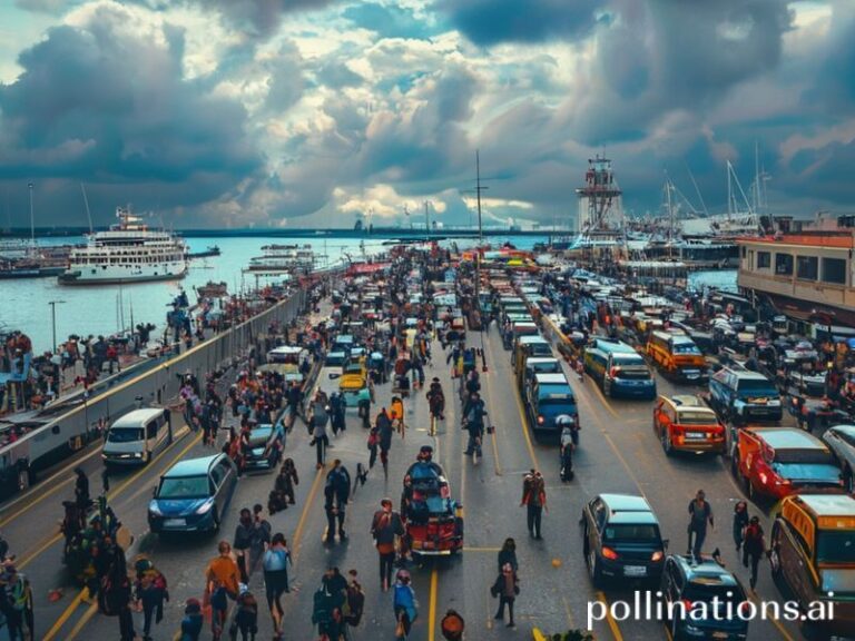 Malta Long queues and gridlock at Mġarr terminal after ferry breaks down
