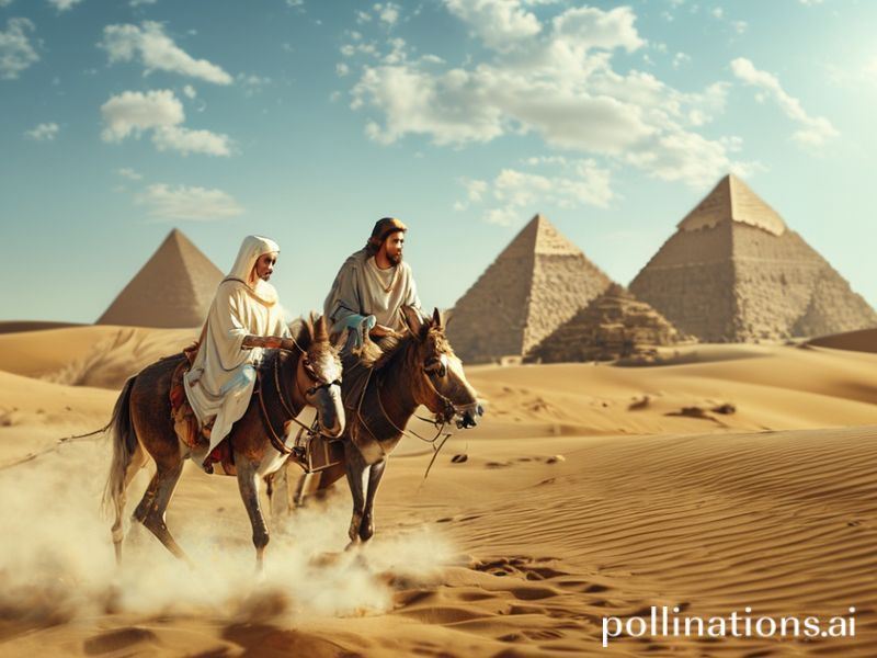 Malta The flight to Egypt