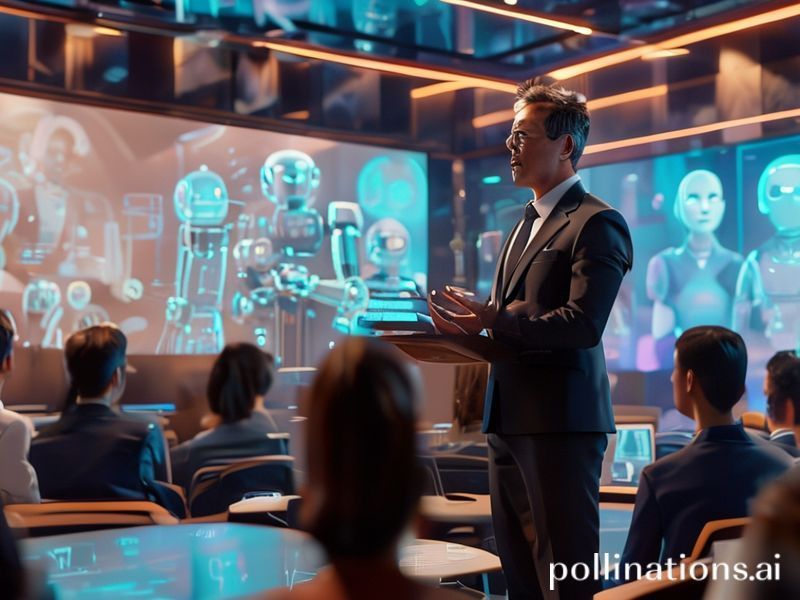 Malta Nvidia CEO praises robots as 'AI immigrants'