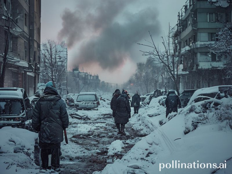 Malta Kyiv without heat as Russian strikes prompt residents to leave in subzero cold