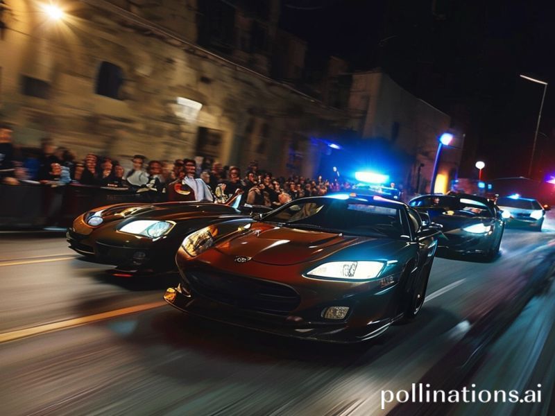 Malta Five caught racing illegally in Ta' Qali, to be charged with dangerous driving