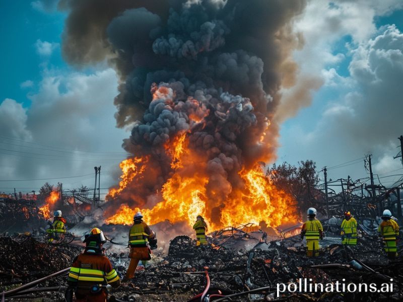 Malta Marsa scrapyard fire cost €166,000 to put out