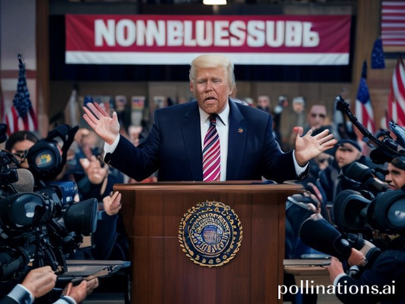 Malta Trump says he has no obligation to 'think purely of peace' after Nobel snub