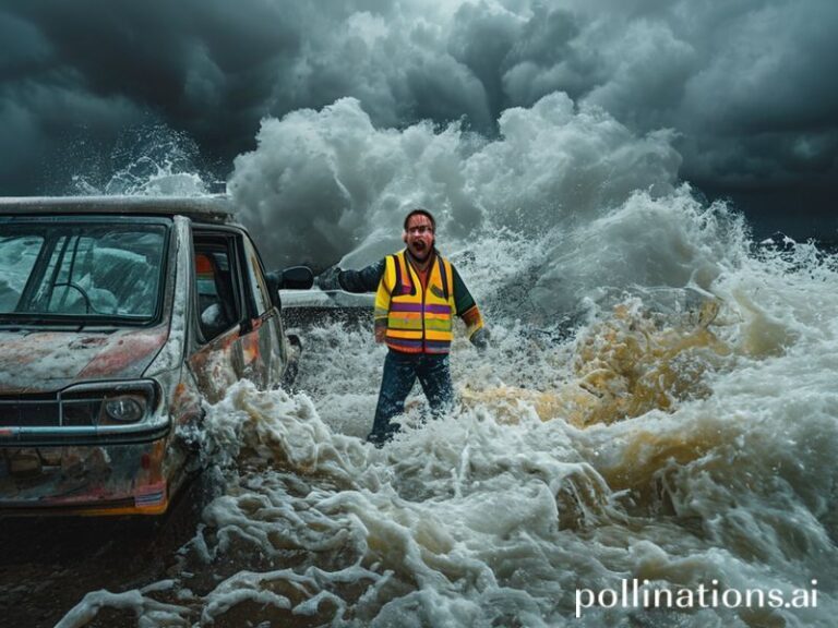 Malta Transport Malta worker captures 'terrifying' moment waves surround car