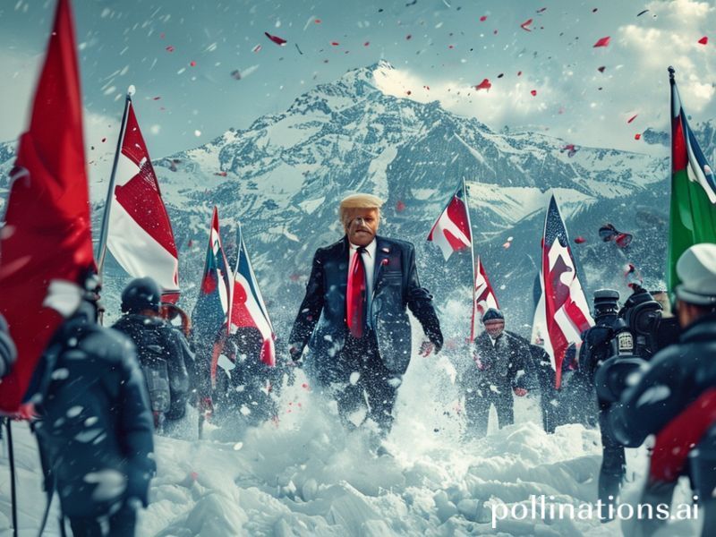 Malta Trump heads for Davos maelstrom over Greenland