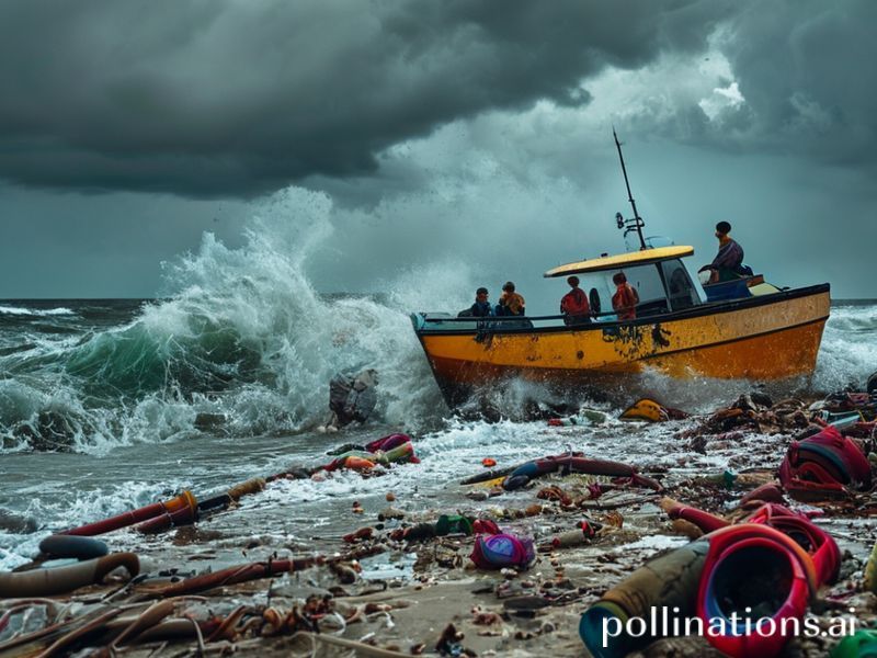 Malta Storm Harry stranded them on a Żejtun beach. Then the CPD came to the rescue