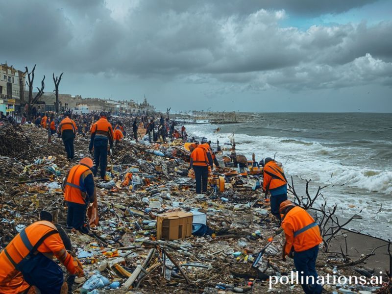 Malta 25 truckloads of waste and debris cleared from Marsascala after Storm Harry