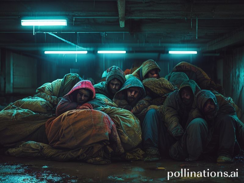 Malta Storm Harry forced the homeless to seek refuge in lifts, garages