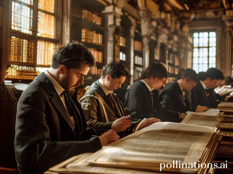 Malta Gozo seminary students visit national archives in Victoria