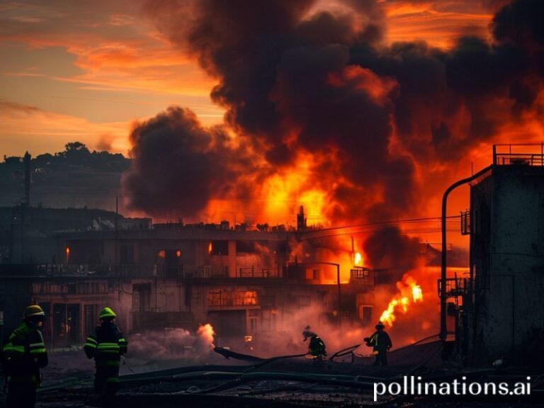 Malta Industrial fire breaks out in San Ġwann