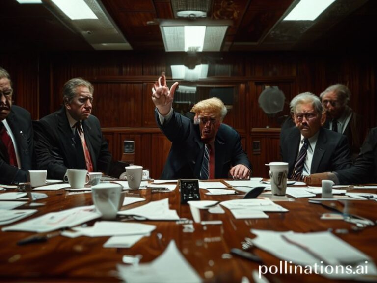 Malta Donald Trump’s boardroom of chaos