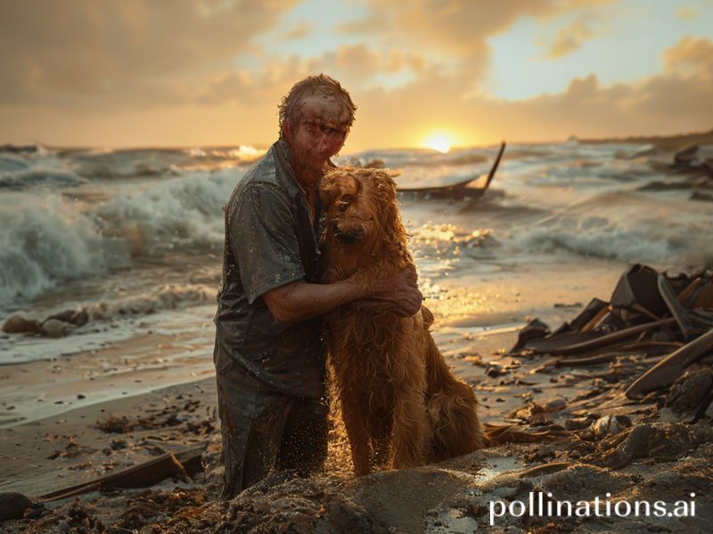 Malta Man and dog rescued after boat runs aground