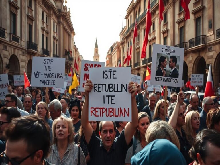 Malta Strip Peter Mandelson of Ġieħ ir-Repubblika: Momentum