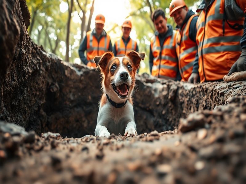 Malta Dog rescued from 11-metre-deep well