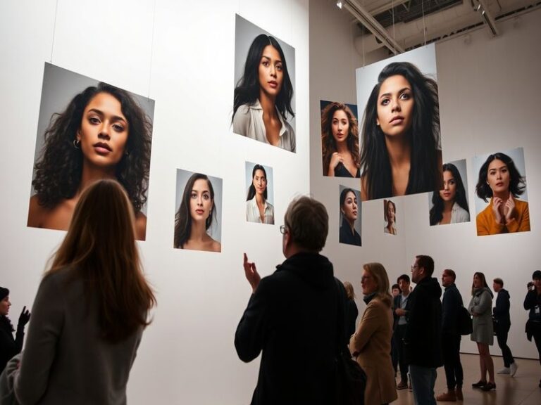 Malta Suspended portraits by Lorenzo Agius on display in London