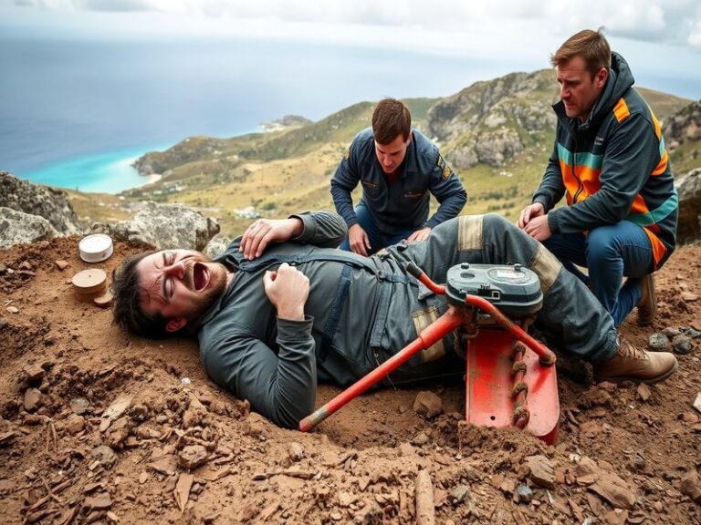 Malta Man injured in rotary tiller incident near Ġnejna Bay