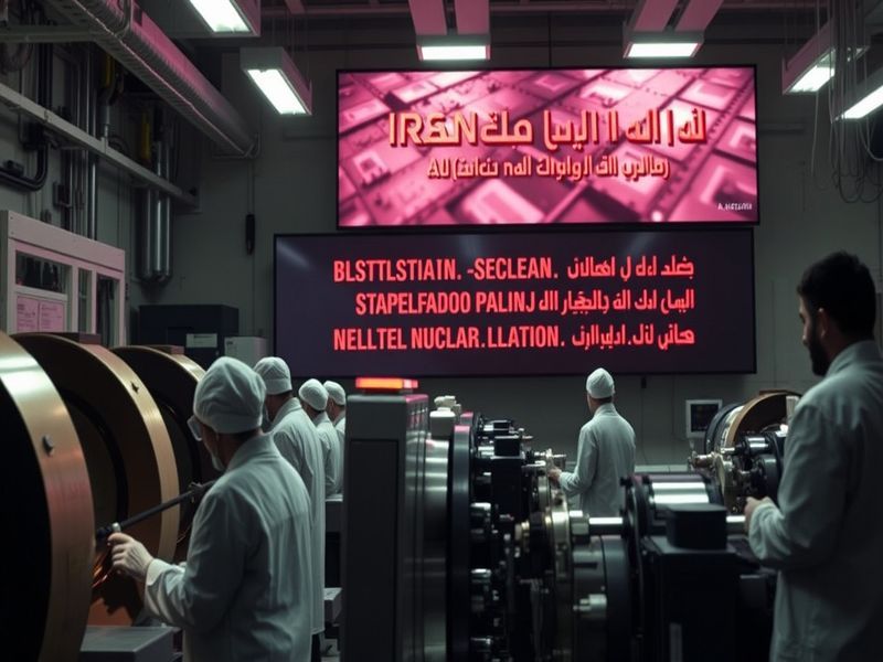 Malta Iran warns will not give up enrichment despite US war threat