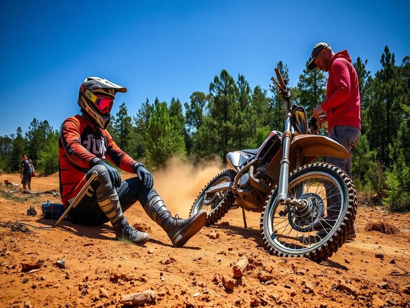 Malta Motorcyclist injured in offroading accident