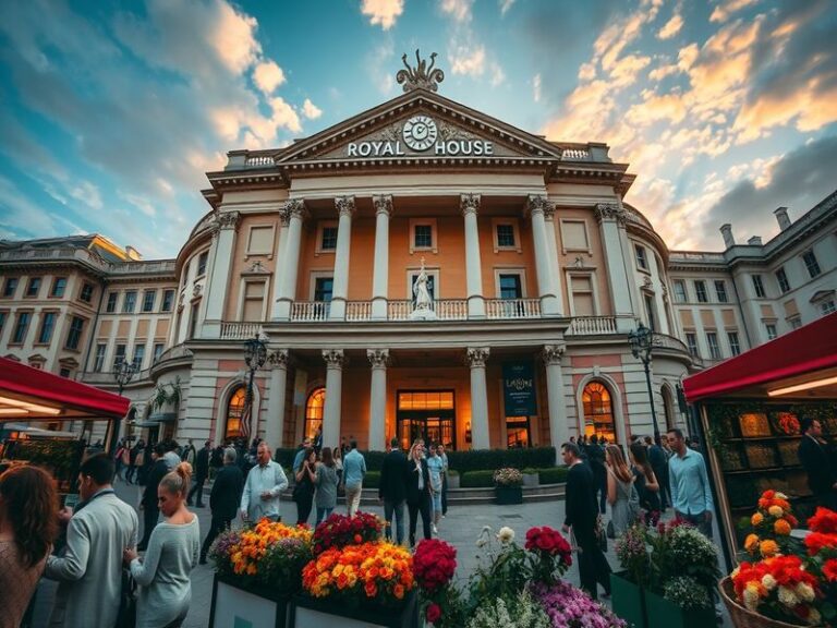 Malta The Royal Opera House in complete view