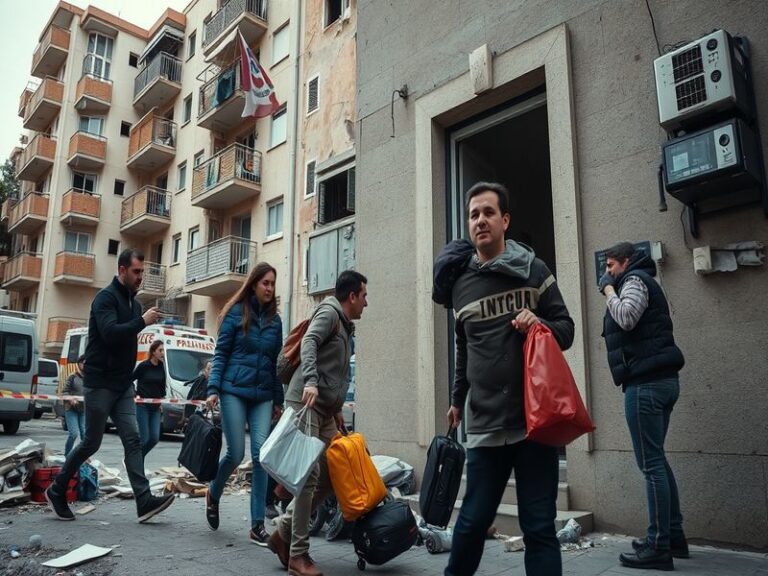 Malta Residents urgently evacuated from Sta Venera flats after cracks develop