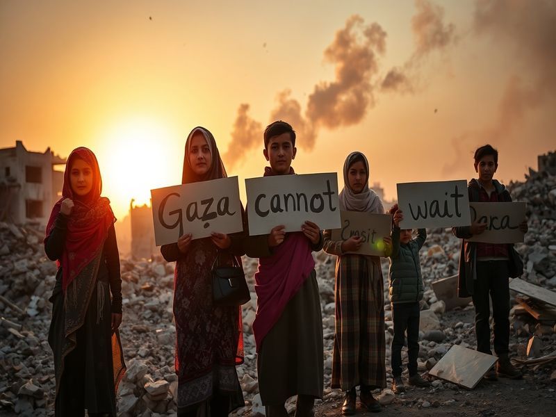 Malta Gaza cannot wait