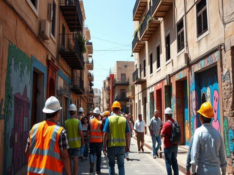 Malta Regeneration works in Marsa gather pace