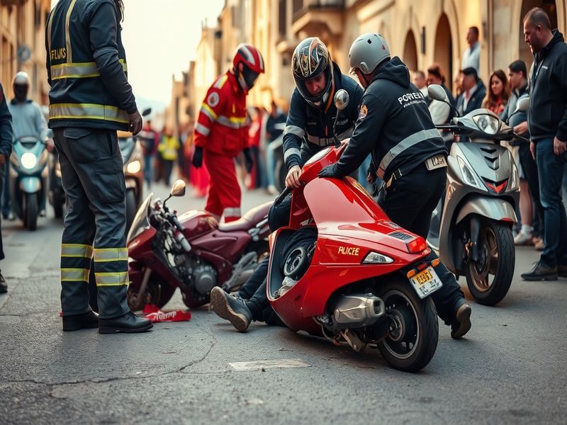 Malta Scooter rider injured in Żabbar accident