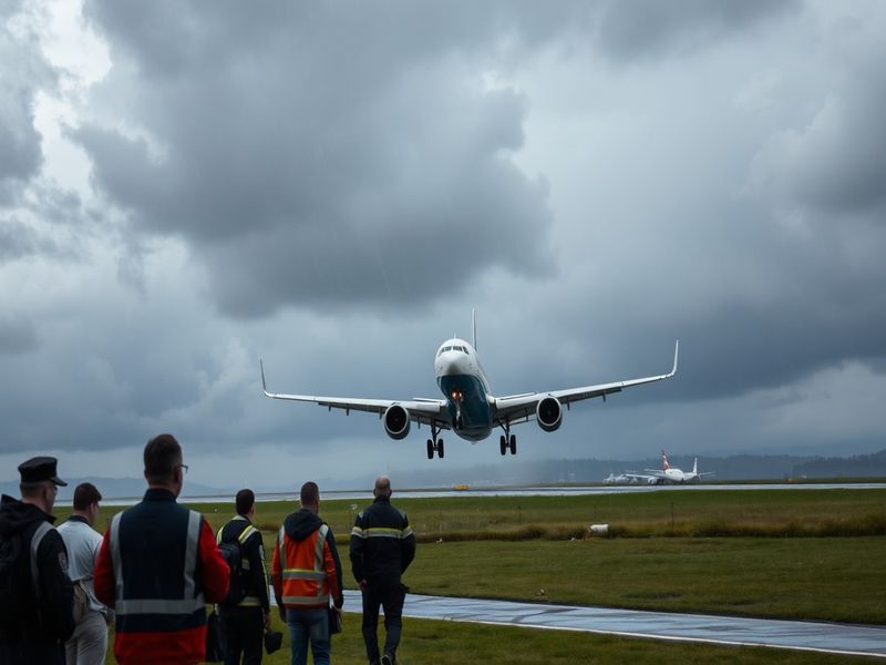 Malta Flight with PM aboard struggles to land amid strong winds