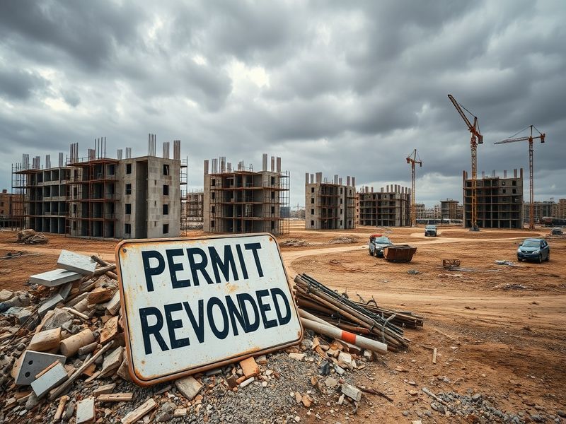 Malta Permit for massive Swieqi construction project revoked, leaving site unfinished
