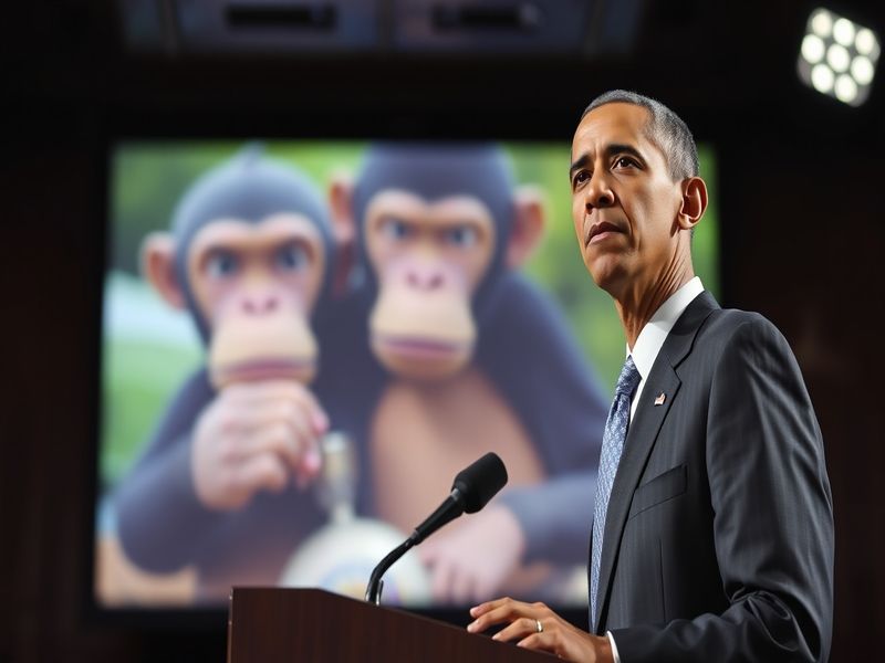Malta Obama deplores lack of shame after Trump racist monkey clip