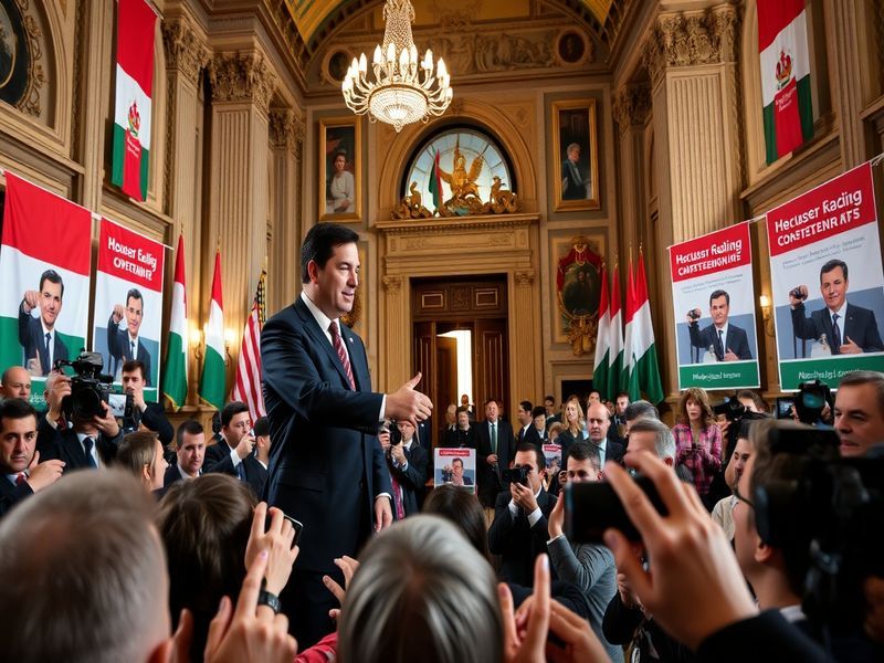 Malta Rubio visits Trump's 'friend' Orban ahead of Hungary polls