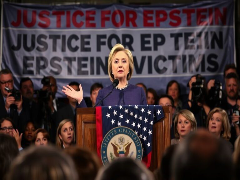 Malta Hillary Clinton slams Epstein 'cover-up', calls for public testimony