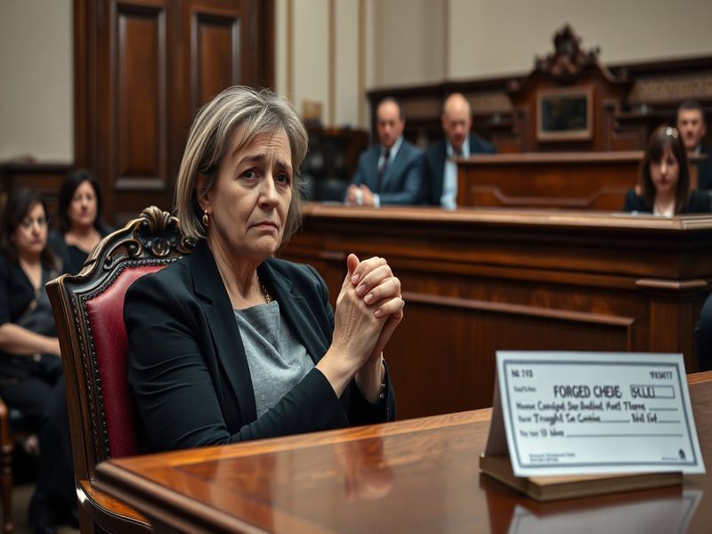 Malta Valletta woman jailed after forging cheque in ex-husband's name