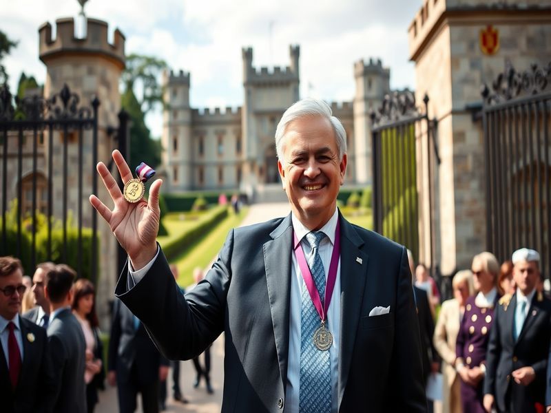 Malta Maltese business leader receives MBE at Windsor Castle ceremony