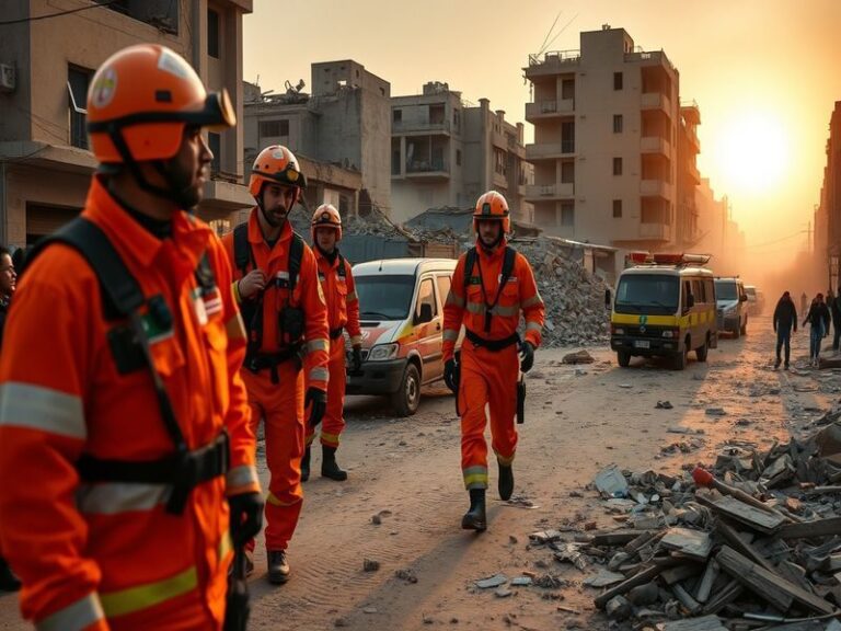 Malta Maltese emergency services team deployed to Libya