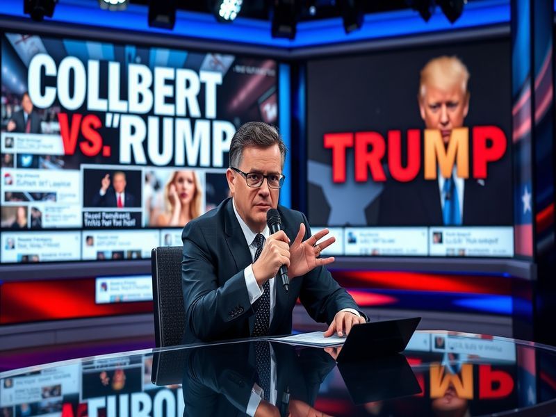 Malta US comedian Colbert says broadcaster spiked Democrat interview over Trump fears