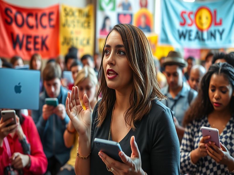 Malta Annalisa Minetti warns against digital isolation during Social Justice Week
