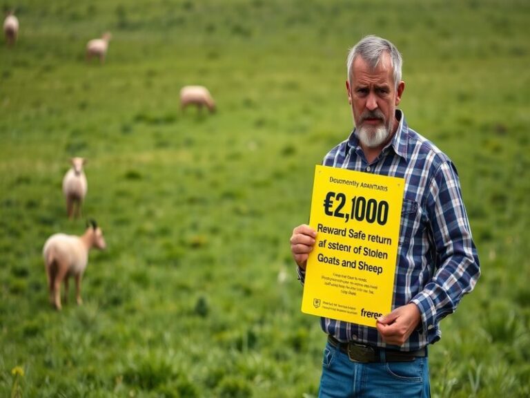 Malta Man offers €2,000 reward for 'safe return' of stolen goats, sheep