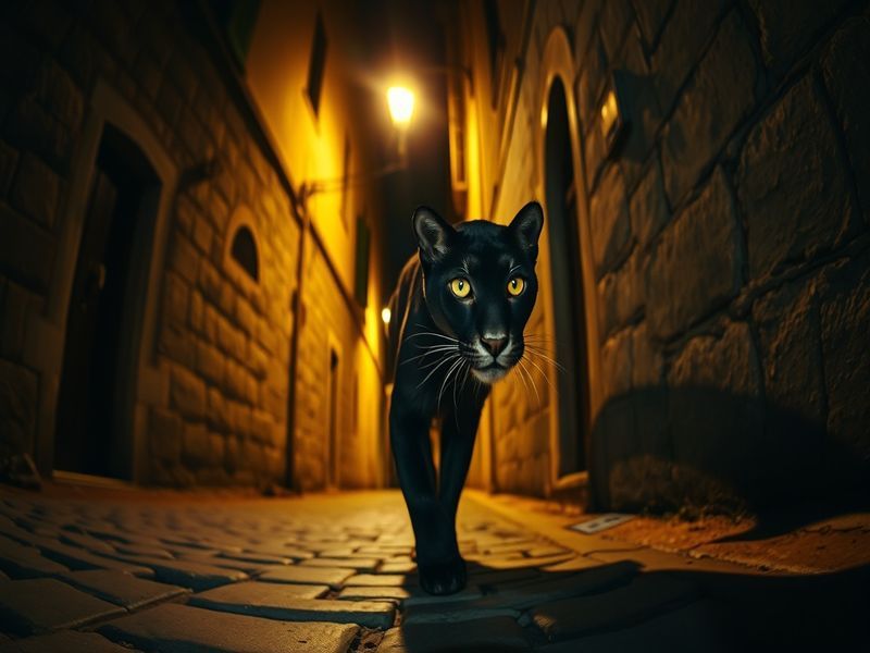 Malta Watch: CCTV shows big cat that activists say is a young panther in Cospicua