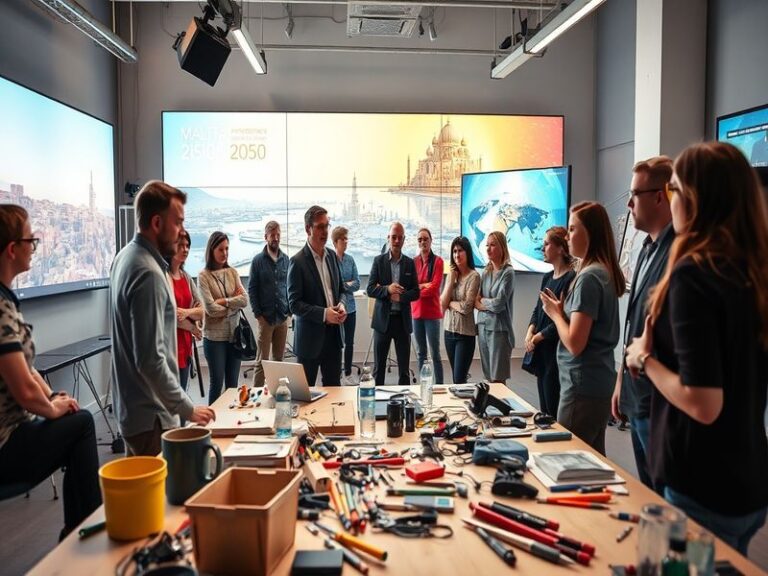 Malta PM visits studios behind Malta Vision 2050 immersive experience