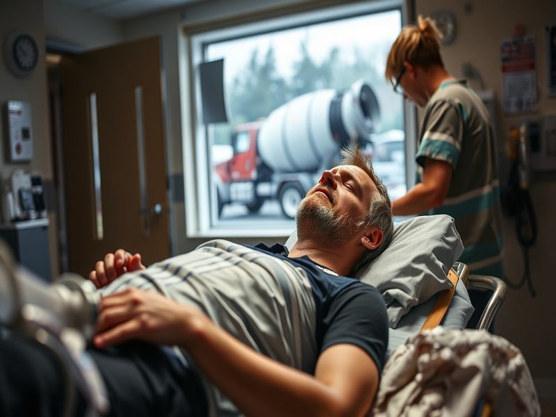 Malta Cyclist in hospital after crashing into the back of a concrete mixer