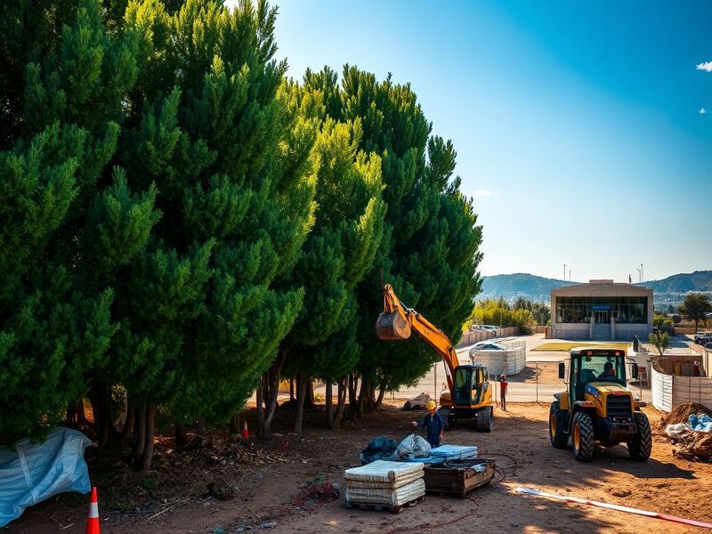 Malta 36 trees to make way for the Gozo Hospital helipad