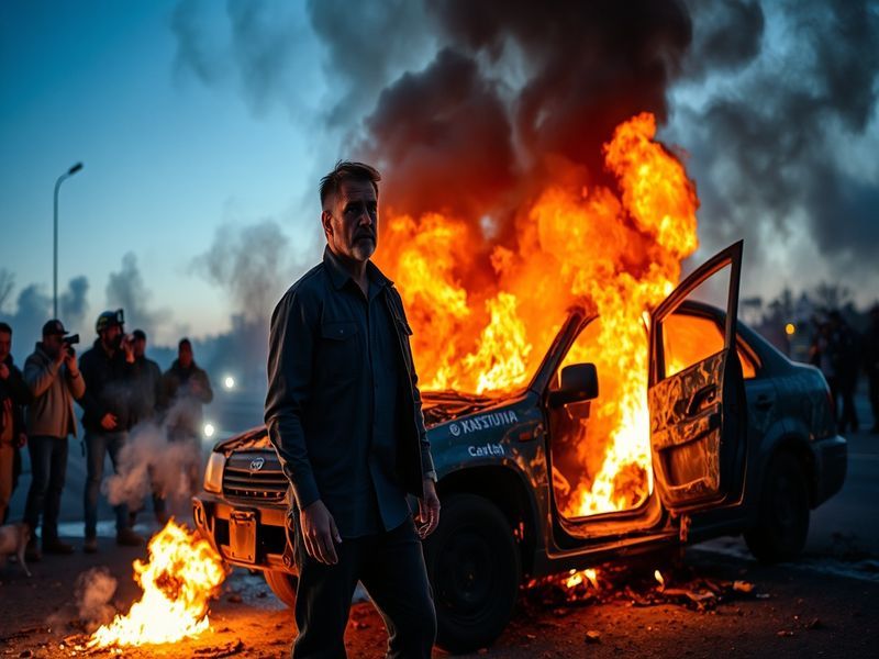 Malta Man admits to setting his car on fire