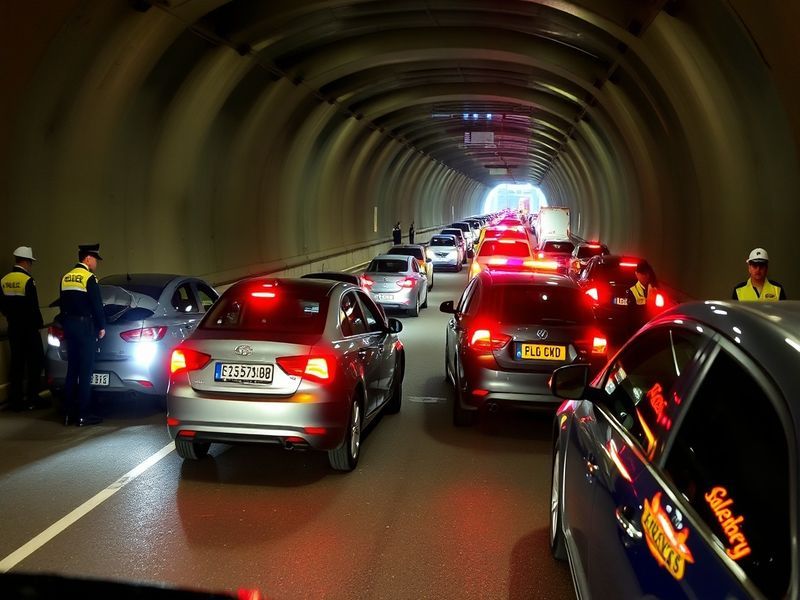 Malta Four-car collision in Sta Venera tunnel causes long tailback