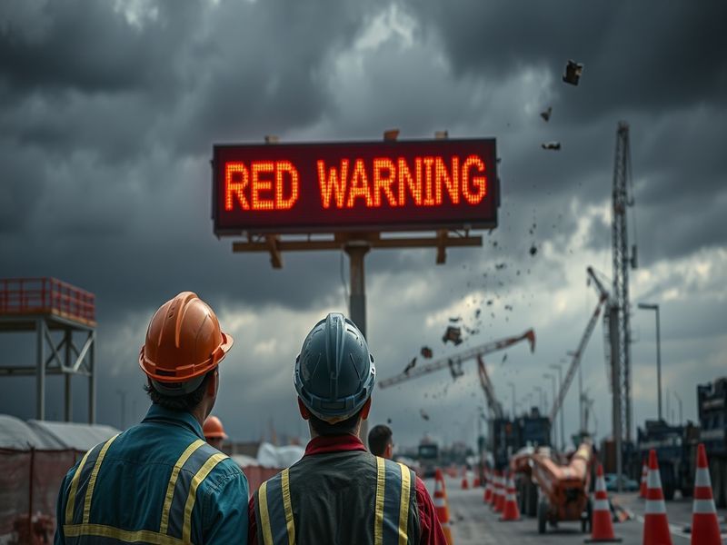 Malta OHSA to halt works during red weather warnings following Storm Harry