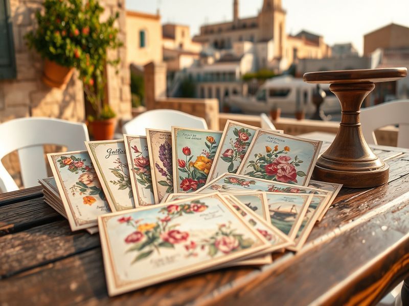 Malta In pictures: Early Malta art nouveau postcards